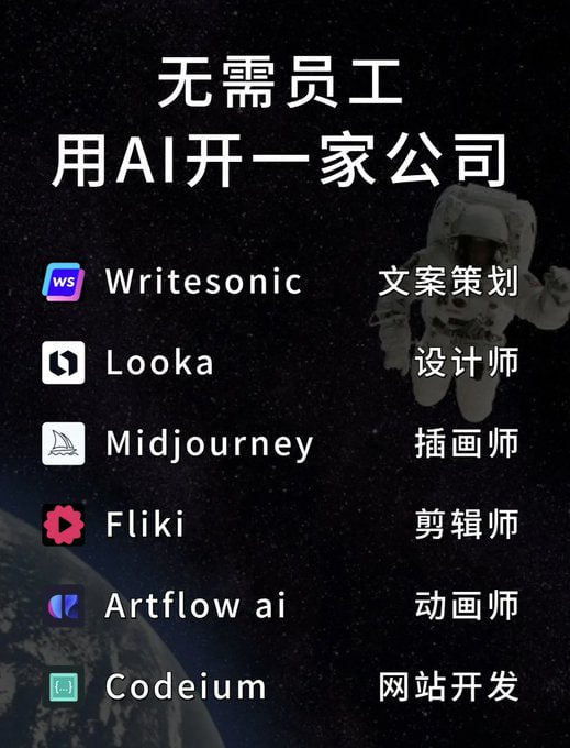 好消息好消息，现在开公司不用请员工了