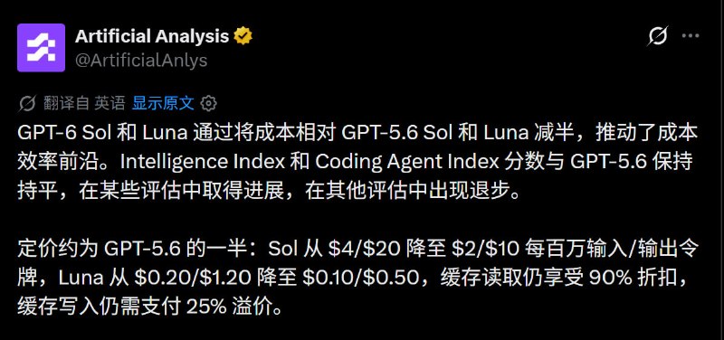 GPT-6 luna VS Deepseek 4.1 flash原帖总结如下：