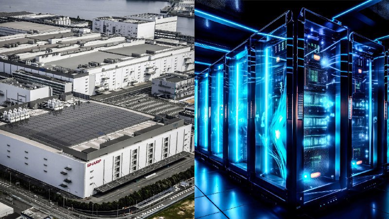 🤖 日本科技巨头争夺夏普液晶工厂，为人工智能雄心添砖加瓦包括软银和KDDI在内的一批日本公司正在争夺收购夏普即将关闭的位于大阪堺市的液晶工厂，并将其改造成为一个大型人工智能数据中心
