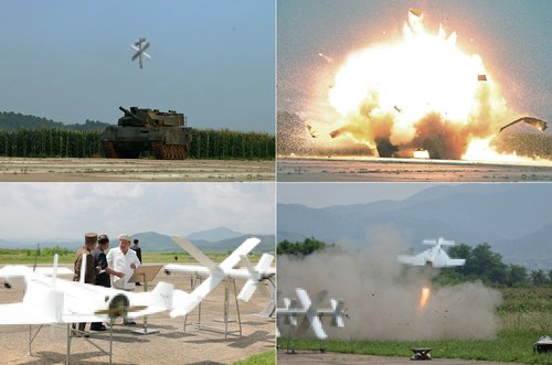 🛩️ 金正恩指导朝鲜无人机性能试验，强调快速部署与技术研发据韩联社报道，朝鲜国务委员会委员长金正恩于8月24日视察国防科学院无人机研究所，并现场指导了新型无人机的攻击性能试验