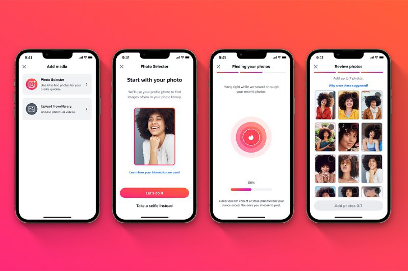 📱 Tinder 的 AI 帮你选最佳约会照片Tinder 即将推出一个名为“照片选择器”的新 AI 功能，旨在帮助用户选择最能展现魅力的照片用于个人资料