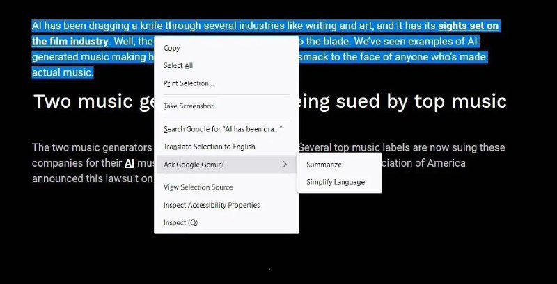 火狐 Firefox 浏览器侧边栏将接入 ChatGPT、Gemini 等 AI 聊天机器人用户自本周开始，下载 Nightly 频道最新 Firefox 浏览器版本，在侧边栏可以启用 AI 聊天机器人