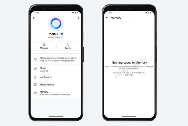 Meta 为 WhatsApp 引入 AI 机器人聊天记忆功能，提供个人化推荐Meta公司正在为旗下WhatsApp即时通信软件添加AI聊天记忆功能