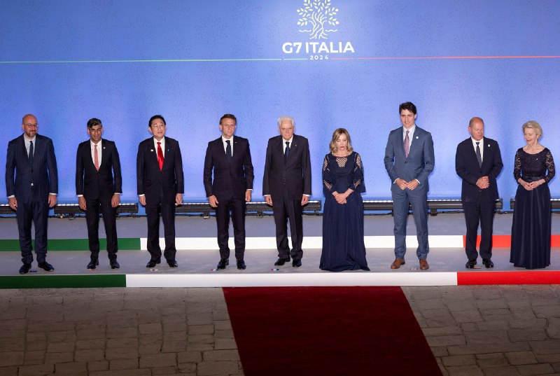 🌎 G7峰会：中国主导最后一天，教皇引领人工智能讨论G7峰会以对中国经济影响力的关注和教皇方济各的首次历史性亮相讨论人工智能而告终