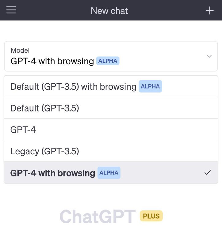 GPT-4 with Browsing 回归via Sandboxcn🗒 标签: #OpenAI #ChatGPT📢 频道: @GodlyNews1🤖 投稿: @Godlynewsbotvia Yummy 😋 - Telegram Channel (author: Yummy 投稿机器人)