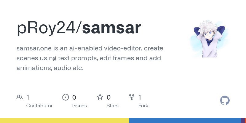 Samsar.one 是一个支持 AI 的视频编辑器