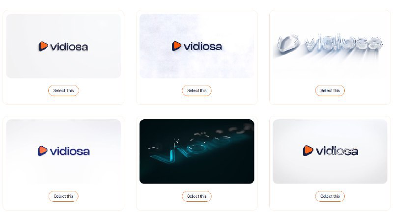 🆔 网站名称：Vidiosa⭐️ 网站功能：品牌logo动漫生成📁 网站简介：一个提供免费 Logo 动画生成服务的平台