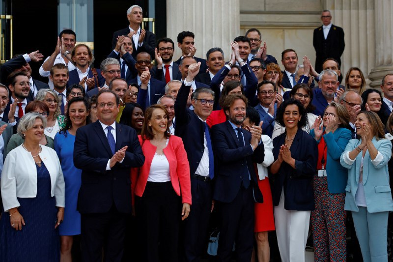 🇫🇷 法国左翼政党组建政府困难重重尽管在最近的议会选举中赢得最多席位，但法国左翼政党在组建联合政府方面遇到了困难