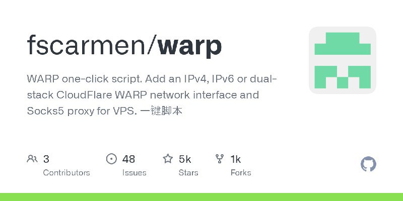 Warp 一键脚本 包含主流AI(ChatGPT Bard New Bing)分流教程