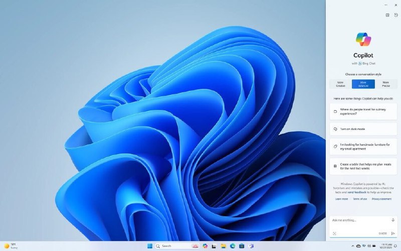 Windows 11 2023 Update 正式发布：Copilot终于来了微软正式宣布为符合条件的Windows 11电脑发布Windows 11 2023更新（23H2）