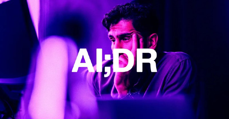 网友自创新词AI;DR：调侃劣质生成文因互联网AI生成劣质内容泛滥，有网友创造出新词AI;DR，以此标记或调侃低质量AI生成文本