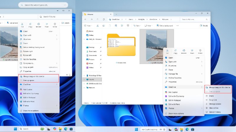实测Windows全新右键菜单：占用空间更少、性能仍待优化微软在最新的Windows 11 Insider Preview Build 26220.7271中，为文件资源管理器的右键菜单带来了期待已久的更新