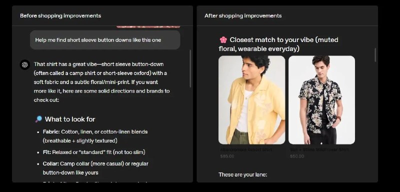 OpenAI推出Agentic Commerce协议 用户可在ChatGPT内直接比价购物OpenAI 宣布推出一项名为 Agentic Commerce Protocol 的新协议，让电商平台可以将商品库存直接接入 ChatGPT 界面，用户今后不必跳转网页，即可在对话中完成选品和下单