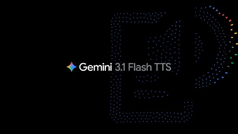 Google推出Gemini 3.1 Flash TTS文本转语音模型 支持近70种语言Google宣布在其 Gemini 3.1 系列中推出一款全新的文字转语音模型 Gemini‑TTS，被官方描述为“至今最富表现力的文本转语音解决方案”