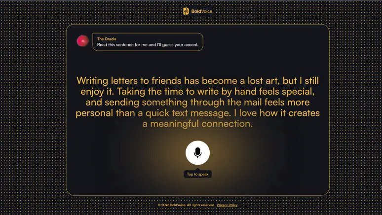 🗣️ 口音测试爆红，BoldVoice 12月收入激增至96万美元一款名为BoldVoice的口音训练App，因其推出的趣味口音测试在简中互联网和海外爆红
