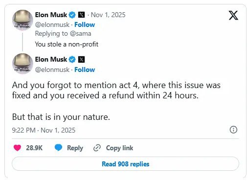 奥特曼退款加速特斯拉上新？马斯克称Roadster将具备飞行功能美国硅谷的两位明星企业家出现新一轮的交锋