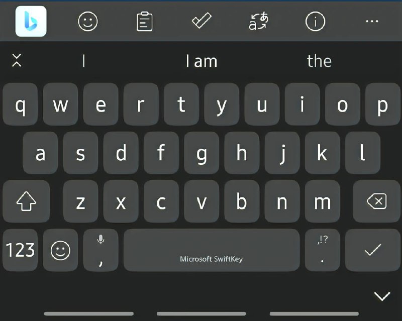 SwiftKey 输入法整合 New Bing微软输入法 SwiftKey 支持使用 Bing Chat 功能与语句重组润色功能等