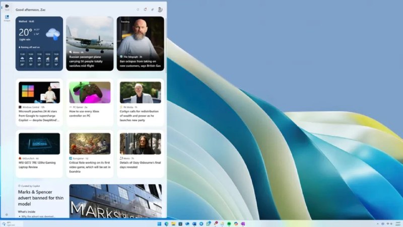 微软计划用 Copilot Discover 取代 Windows 11 小部件中的 MSN Feed微软正在测试由 Windows 11 中的 Copilot 提供支持的新闻提要