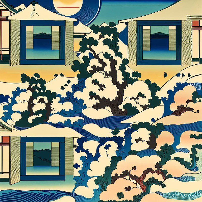 使用ControlNet AI生成的二维码， 真是狂拽酷炫吊炸天