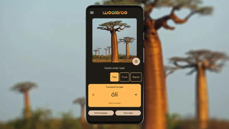 Google改进了其人工智能工具 可让你学习濒危语言Google再次推出其实验性人工智能工具 Woolaroo 的新版本，它可以让您尝试学习一些本土濒危语言