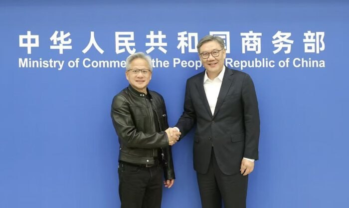 王文涛部长会见美国英伟达公司总裁兼首席执行官黄仁勋王文涛表示，中国吸引外资政策不会变，开放的大门只会越开越大