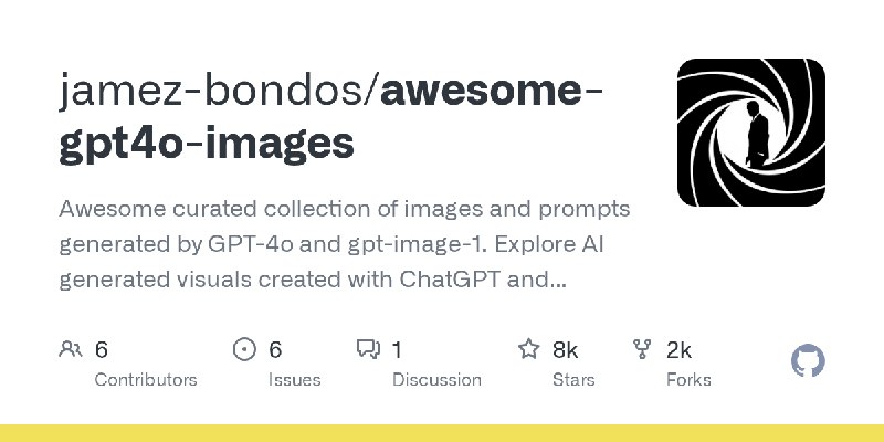 GitHub - jamez-bondos/awesome-gpt4o-images: Awesome curated collection of images and prompts generated by GPT-4o and gpt-image…