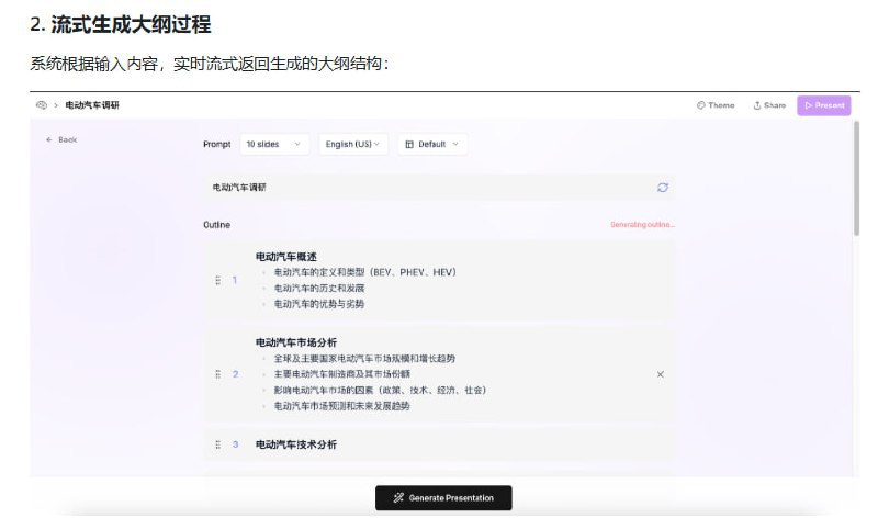 MultiAgentPPT：基于多Agent架构的智能PPT生成系统，输入主题即可自动生成高质量演示文稿