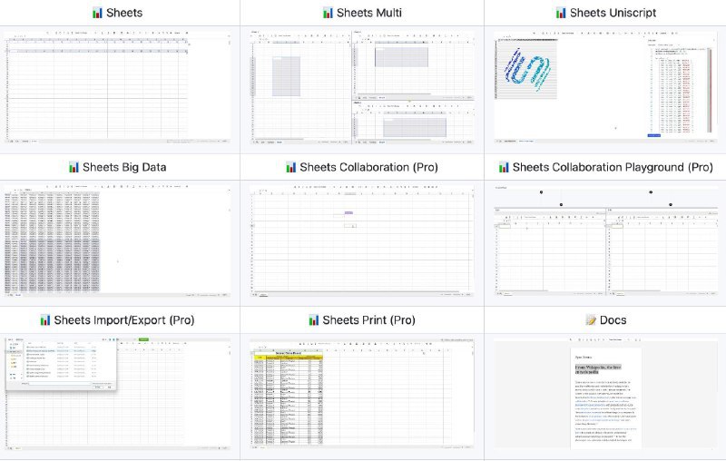 👉 名称：univer🤖 类型：🎯项目👏 介绍：Univer 是一套企业文档与数据协同解决方案，融合了电子表格、文档和幻灯片：via 老胡周刊资源分享频道 - Telegram Channel