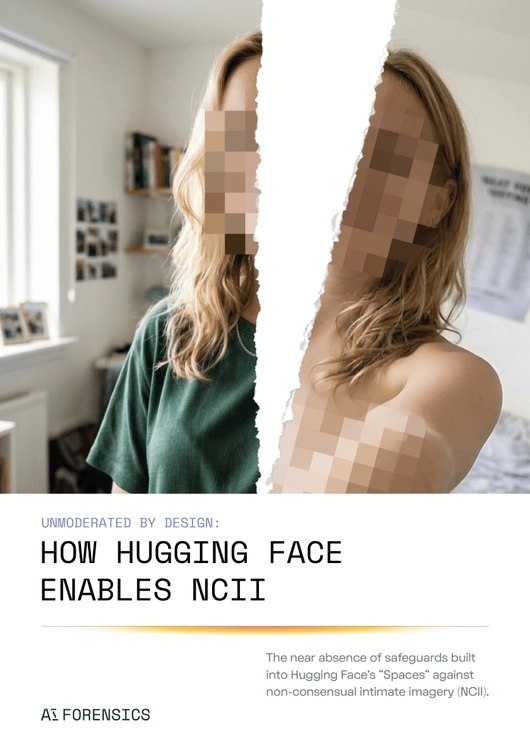 Hugging Face被曝光滥用于制作女性与儿童脱衣深度伪造图像 平台安全防护形同虚设根据欧洲非营利组织“AI Forensics”发布的最新调查报告，知名开源人工智能模型托管平台Hugging Face正成为生成非自愿性私密图像的重灾区，且该平台在防止此类滥用方面几乎未采取有效干预措施