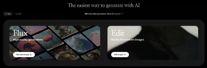 📢导航站收录更新通知！#AI·视频 #AI新时代站点名称: KREA描述: AI 创意工具，强大的推理生成视频，使用最新的模型，提供即时的AI生成体验.链接: 