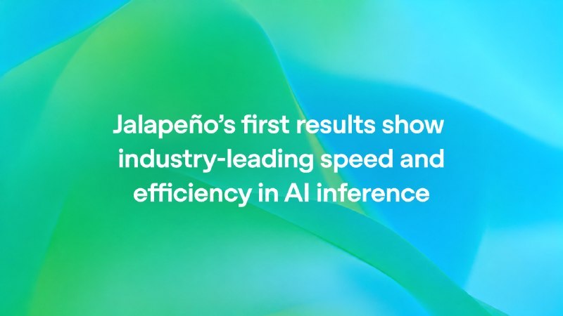 🤖 OpenAI 公布自研芯片 Jalapeño 测试结果，能效与延迟领先英伟达现行产品OpenAI 公布其首款自研推理芯片 Jalapeño 的首批测试数据：在 GPT-OSS 120B、DeepSeek R1 670B 和 Kimi K2.5 1T 三款模型上，峰值吞吐下单位功耗产出的 AI 工作量是对比系统的 1.5 至 1.9 倍，端到端延迟低 1.7 至 3.6 倍，高交互场景性能高 2.1 至 4.1 倍