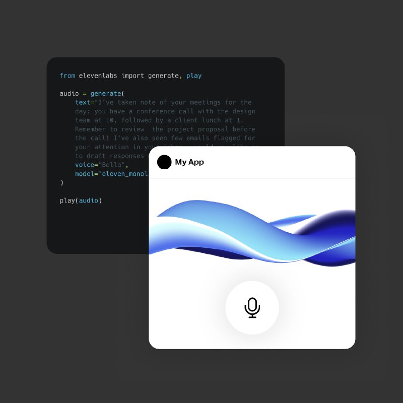 ElevenLabs 发布Turbo 2.5模型 速度提高了3倍 支持中文等32种语言● ElevenLabs 推出了新款 Turbo 2.5 模型