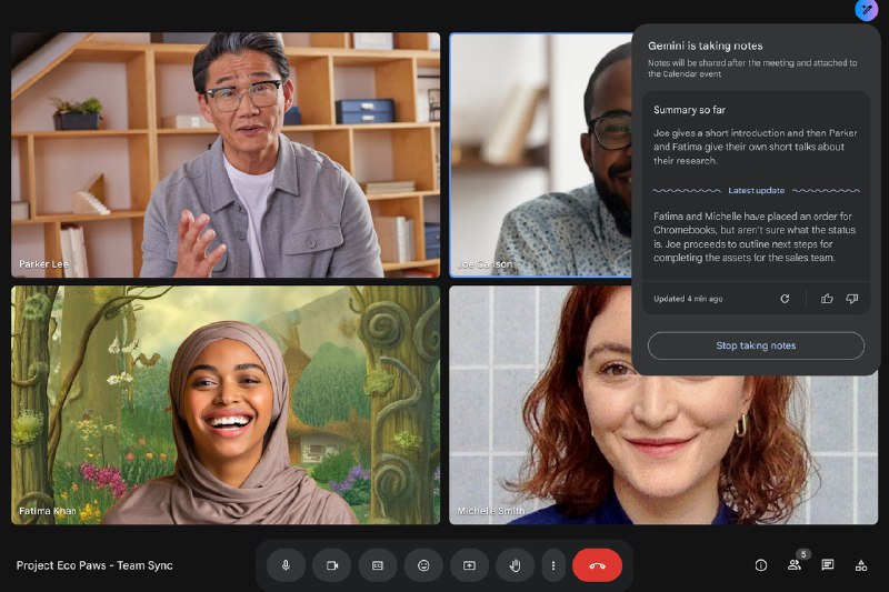 📝 Google Meet 推出 AI 笔记功能，增强会议总结Google Meet 推出了一个名为“帮我记笔记”的新 AI 功能，现已面向拥有特定附加组件的 Google Workspace 客户开放，包括 Gemini Enterprise 和 Education Premium