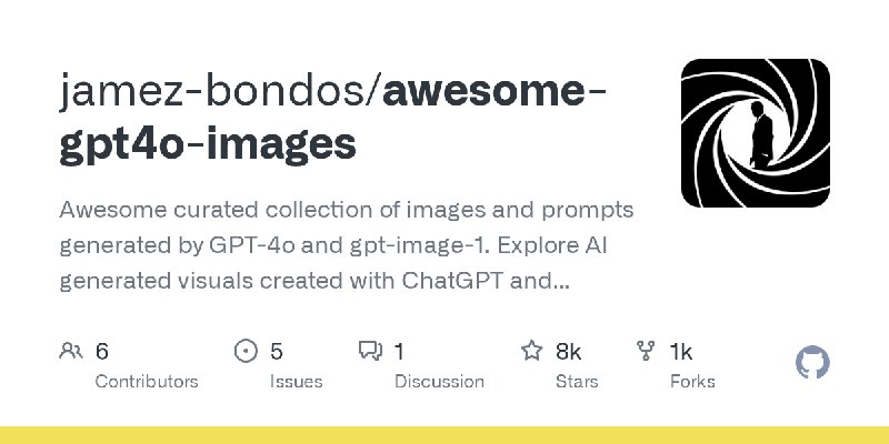 GitHub - jamez-bondos/awesome-gpt4o-images: Awesome curated collection of images and prompts generated by GPT-4o and gpt-image…