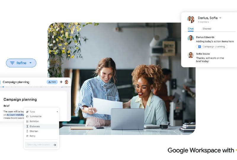 Google推出Workspace业务连续性方案 在Microsoft 365宕机时提供备用支持Google正在积极推广Workspace套件，主打在微软365出现“频繁且严重宕机”时为企业提供邮件、存储、视频会议等替代服务