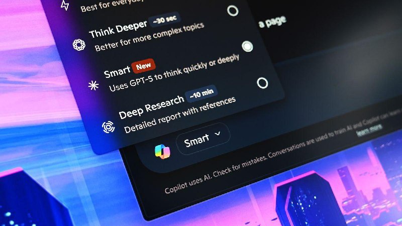 微软将GPT-5免费整合进Windows 11 Copilot及多款应用微软宣布OpenAI最新GPT-5模型已通过Microsoft Store更新免费接入Windows 11的Copilot应用，并同步应用于Bing、Edge、Outlook等产品