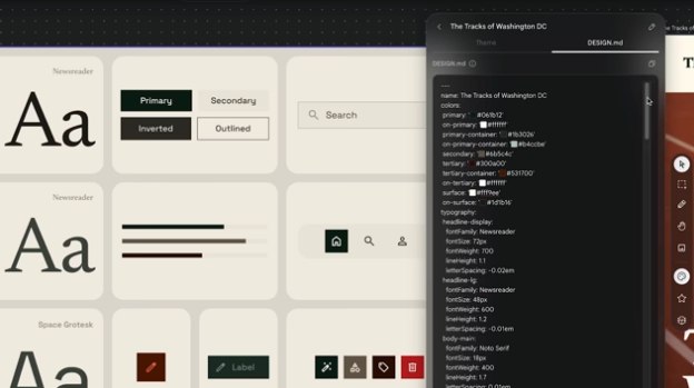 Google开源DESIGN.md格式，为AI Agent提供UI设计标准化蓝图Google正式宣布开源其人工智能设计工具Stitch中的核心格式——DESIGN.md，旨在通过机器可读的标准化协议，解决AI Agent在界面生成中难以保持品牌一致性的行业痛点