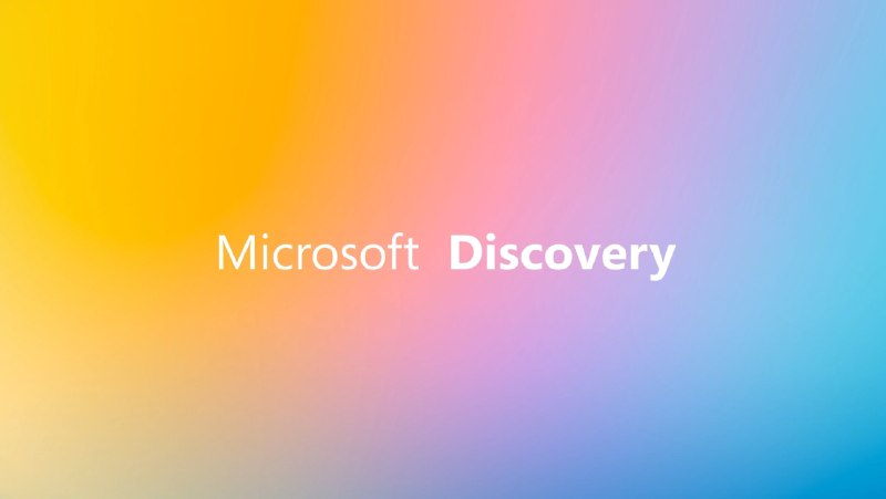 微软发布 Microsoft Discovery 代理平台 面向科学家和研究人员Discovery 不会将研究人员局限于微软自有的工具
