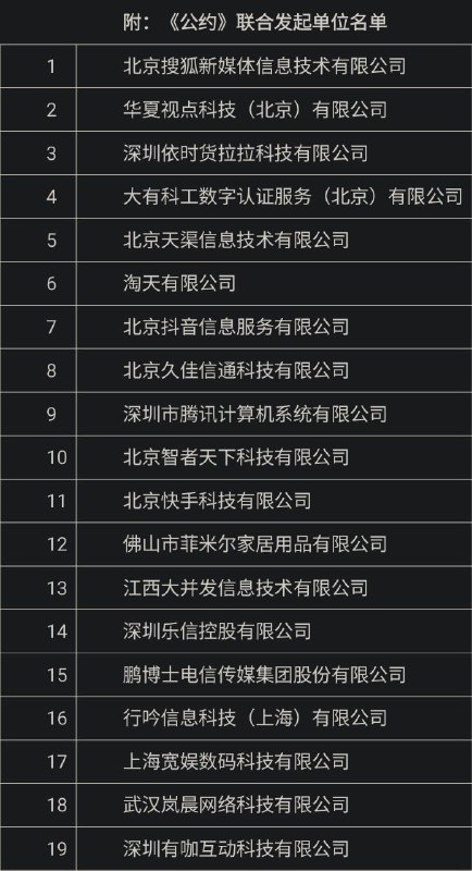 中国互联网协会发布打击利用恶意投诉非法牟利自律公约6月19日，中国互联网协会在京组织召开《打击利用恶意投诉非法牟利自律公约》发布会（以下简称“《公约》”）