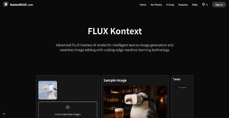 📢导航站收录更新通知！#AI·绘画 #AI新时代站点名称: FLUX Kontext描述: FLUX Kontext：具有上下文感知编辑功能的高级 AI 图像生成器