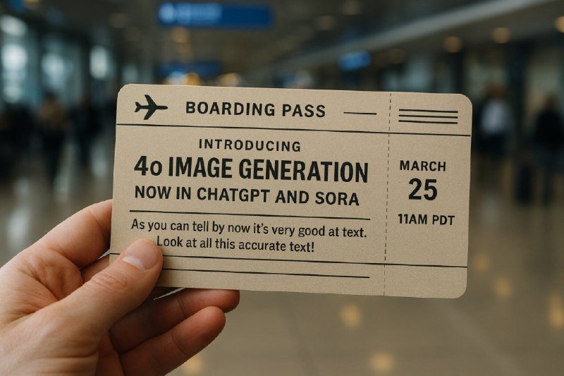 4o 图像生成功能已上线