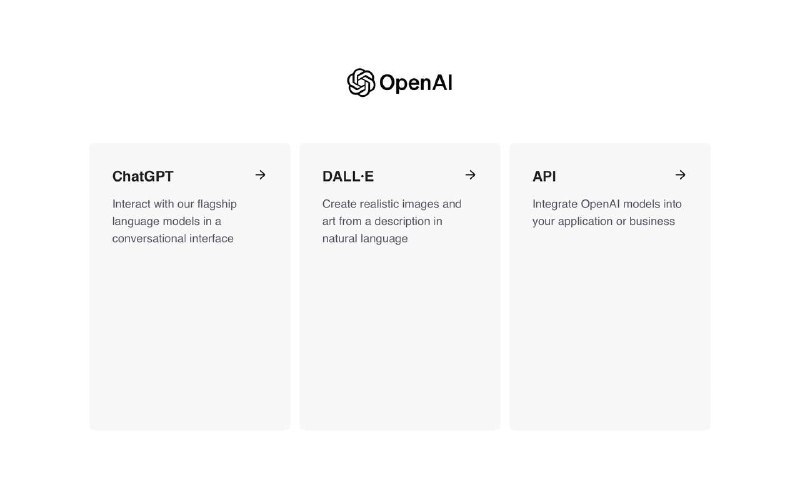 OpenAI 官网现在有了统一的登录入口