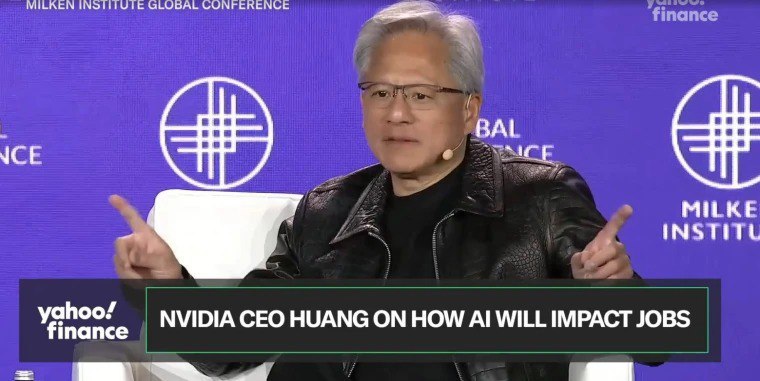 黄仁勋：你失去工作不是因为AI 而是因为使用AI的人黄仁勋还建议那些不了解AI或刚刚开始接触AI的人，使用基于AI的解决方案，比如Perplexity、谷歌的Gemini Pro以及OpenAI的ChatGPT，同时朝着这个方向学习，了解更多在生活的各个领域使用AI的方式