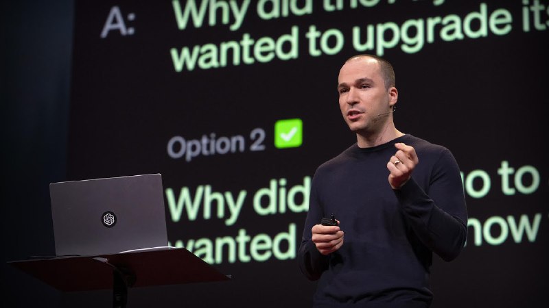 ChatGPT惊人潜力的内幕故事 | TED- Greg Brockman在这场前沿技术的演讲中，OpenAI联合创始人Greg Brockman探索了ChatGPT的基本设计原则，并展示了一些令人震惊的未发布插件，这些插件引起了全球的轰动