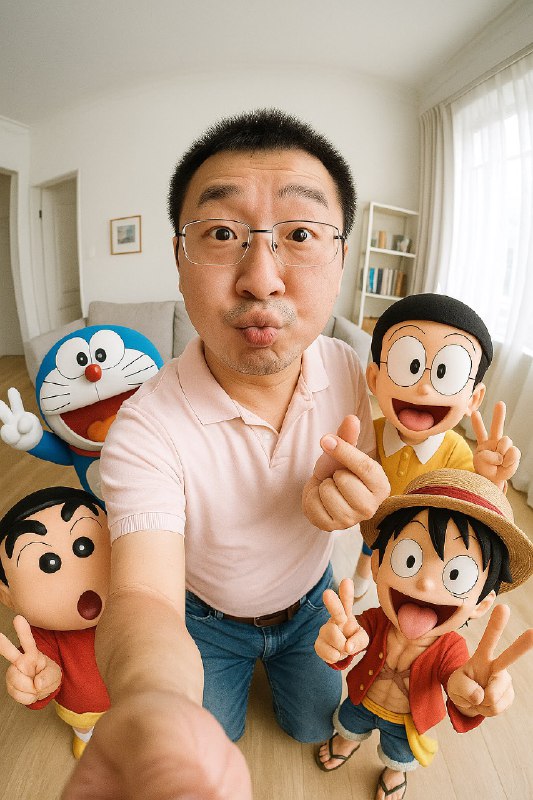 小互: 看到了我自己😊虎小象: 脑筋真的会停电刚刚弄死想不起来更多动摇人物「或者是懒」现在突然，樱木花道，柯南都出来了，还有「问 AI」Prompt ⬇️Link: 