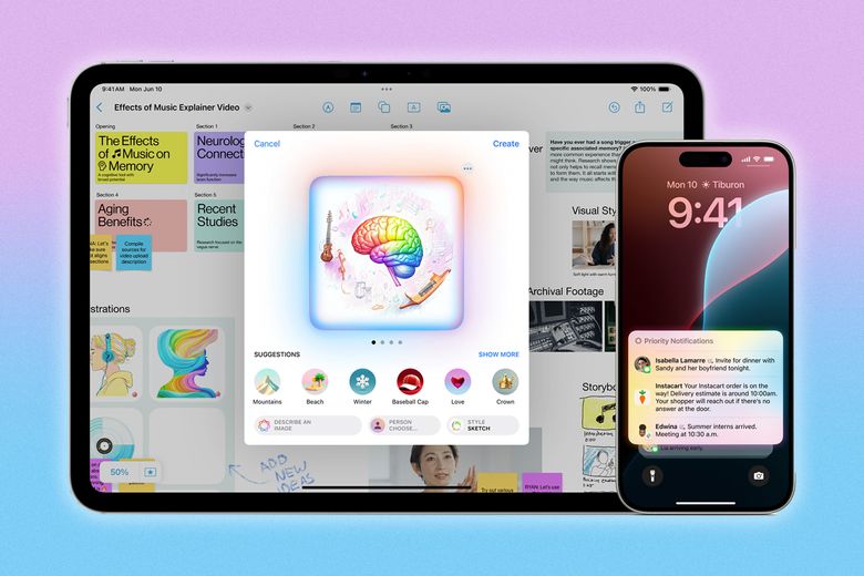 🤖 苹果AI功能逐步推出苹果备受期待的AI功能，被称为“苹果智能”，将在今年晚些时候全面推出