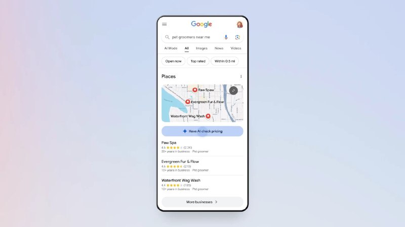 Google搜索现在可以运用AI帮你拨打电话您可能还记得，Google几年前曾向公众展示过其Duplex AI 技术