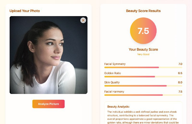 📢导航站收录更新通知！#AI·产品 #AI新时代站点名称: Free AI Beauty Test描述: 在线试用AI Beauty 测试和分析工具，并获得即时 AI Beauty Rating