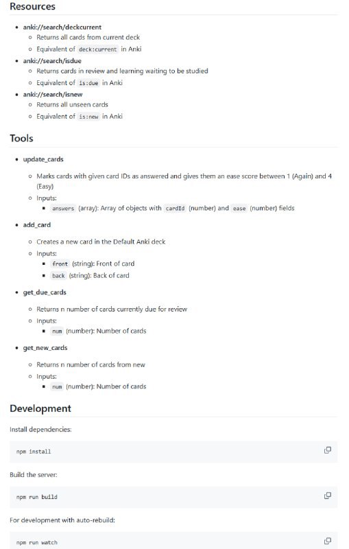 Anki MCP Server：为Anki用户提供强大的卡片管理和复习功能