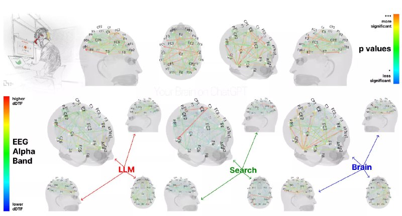 麻省理工学院的脑部扫描表明 使用GenAI工具会降低认知活动随着生成式人工智能在教育、法律、政治、媒体和其他领域的应用日益普及，许多人担心对这项技术的依赖可能会降低认知独立性